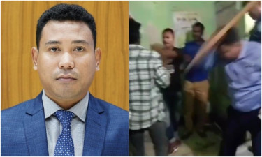 তরুণকে পেটালেন ইউএনও, ভিডিও ভাইরাল