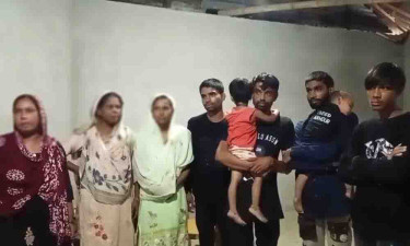 লালমনিরহাট সীমান্তে শিশুসহ ৯ জনকে ঠেলে দিল বিএসএফ