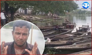 শান্তিগঞ্জের নদীই যেন স্থানীয়দের কাছে অশান্তির আরেক নাম
