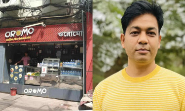 গুলশানে সাংবাদিক মুনজুরুল করিমের কফিশপ ভাঙচুর