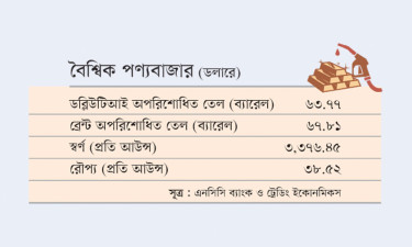 বৈশ্বিক পণ্যবাজার (ডলারে)