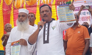তারেক রহমানের ৩১ দফা নিয়ে মানুষের দ্বারে দ্বারে বিএনপি নেতা জিন্নাহ