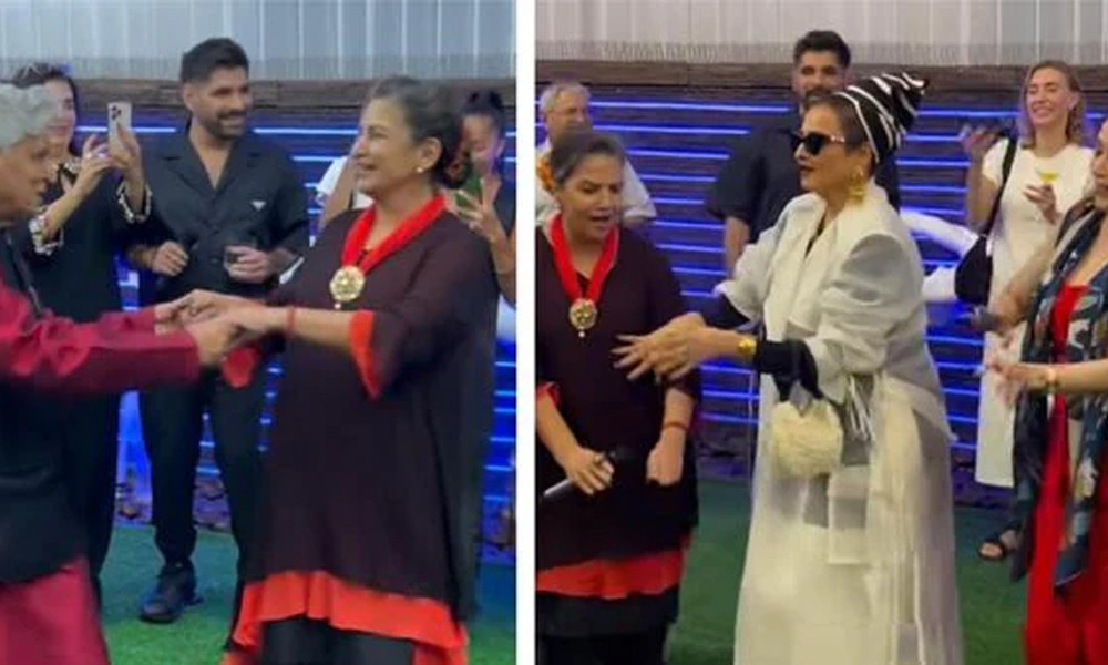 ৭৫ বসন্তে শাবানা আজমি, পার্টিতে অভিনেত্রীর সঙ্গে নাচলেন রেখা-মাধুরী