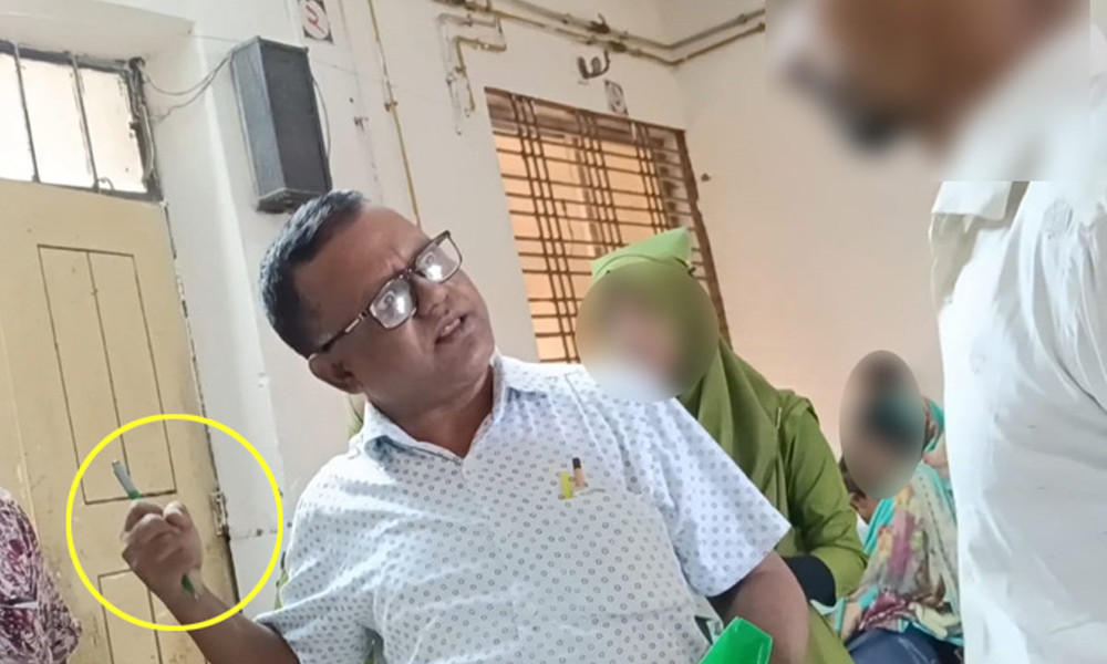 ‘একবারে নাক ফাটায় দিবো’, শিশুর অভিভাবককে ডাক্তারের হুমকি