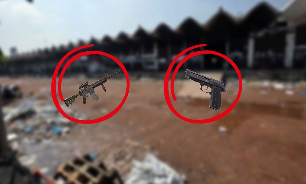 বিমানবন্দরের ভল্ট ভেঙে অত্যাধুনিক ৭ আগ্নেয়াস্ত্র চুরি