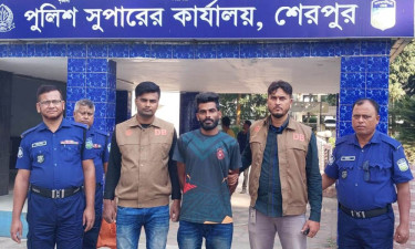 শেরপুরে কৃষি কর্মকর্তাকে মারধরের মামলায় আসামি গ্রেপ্তার