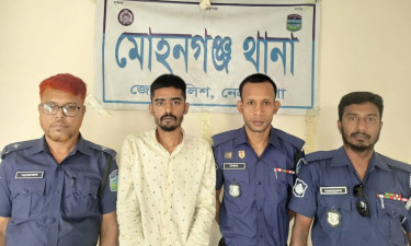 নেত্রকোনায় গাঁজাসহ ১৮ মাদক মামলার আসামি গ্রেপ্তার