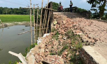 আটপাড়ায় বগির খাল ব্রিজ এখন মারণফাঁদ, বাড়ছে দুর্ঘটনা