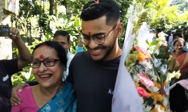 ‘পৈতৃক ভিটা শ্রীমঙ্গলে’ শমিত শোম
