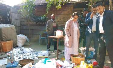 ময়দা দিয়ে নকল ওষুধ তৈরি, নীলফামারীতে একজনকে জরিমানা