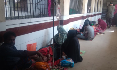 হাসপাতালের ডায়রিয়া ওয়ার্ডে ছয় গুণ রোগী