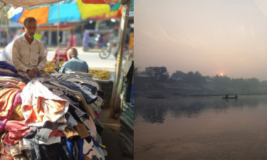 তাপমাত্রা কমলেও নেই শীতের আমেজ, শীতের পোশাকের চাহিদা কমেছে বাজারে