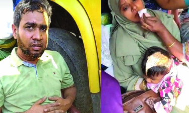 সিংগাইরে ট্রাকচাপায় প্রাণ গেল শিশুর, বাকরুদ্ধ মা-বাবা