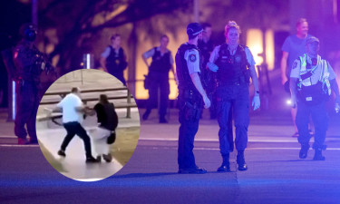 প্রশংসায় ভাসছেন বন্দুকধারীকে নিষ্ক্রিয় করা মুসলিম ব্যক্তি