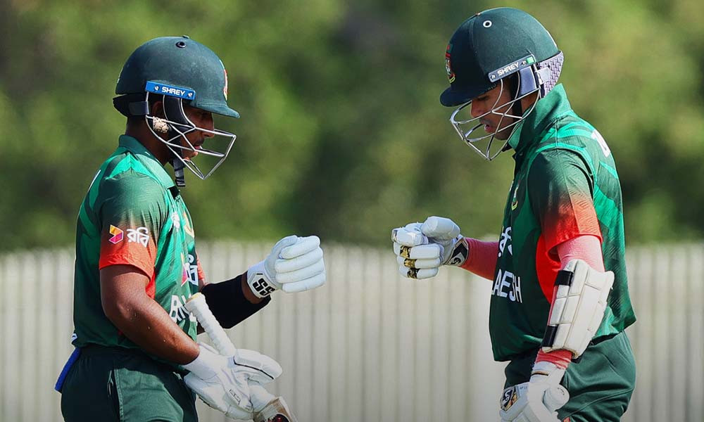 নেপালকে উড়িয়ে টানা দ্বিতীয় জয় বাংলাদেশের