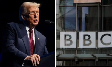 বিবিসির বিরুদ্ধে ট্রাম্পের ৫ বিলিয়ন ডলারের মানহানি মামলা
