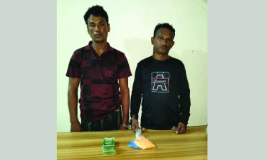 কলমাকান্দায় ইয়াবাসহ দুই মাদক কারবারি গ্রেপ্তার