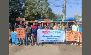 অতিথি পাখি ও জীববৈচিত্র্য রক্ষায় বসুন্ধরা শুভসংঘের সভা ও মানববন্ধন