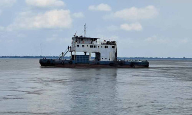 দৌলতদিয়া-পাটুরিয়া রুটে ফেরি চলাচল স্বাভাবিক