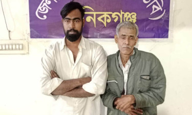 মানিকগঞ্জে হেরোইনসহ বাবা-ছেলে গ্রেপ্তার