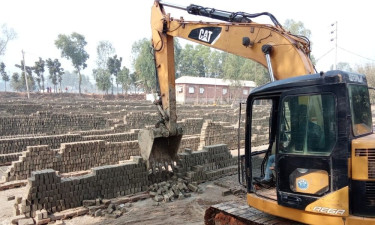 সৈয়দপুরে ৪ ইটভাটাকে ১৯ লাখ টাকা জরিমানা