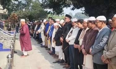 বিএনপি নেতা ডাবলুর জানাজা সম্পন্ন