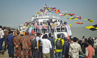 মগনামা-কুতুবদিয়া নৌ রুটে সি-ট্রাক চালু, উচ্ছ্বসিত দ্বীপবাসী