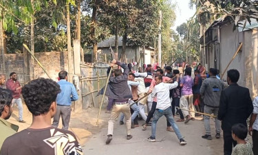 হাতীবান্ধায় বিএনপি-জামায়াতের দফায় দফায় সংঘর্ষ, আহত ১৫
