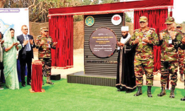 স্বপ্নের অলিম্পিক কমপ্লেক্স হচ্ছে ত্রিশালে