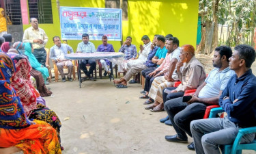 ধর্মপাশায় বসুন্ধরা শুভসংঘের স্বাস্থ্য ও পুষ্টি বিষয়ক আলোচনাসভা