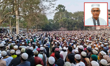 পারিবারিক কবরস্থানে শায়িত হলেন জামায়াত নেতা নুরুজ্জামান বাদল