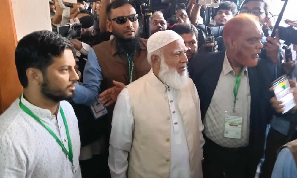 কোনো দলের নয়, জনগণের সরকার গঠনে ভোট দিন : জামায়াত আমির