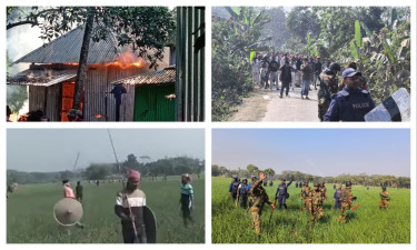 বাজার নিয়ন্ত্রণ নিয়ে দুই পক্ষের দফায় দফায় সংঘর্ষ, আহত ৩০