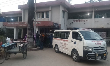 আক্কেলপুরে ভ্যান-মোটরসাইকেলের মুখোমুখি সংঘর্ষে নিহত ১, আহত ২