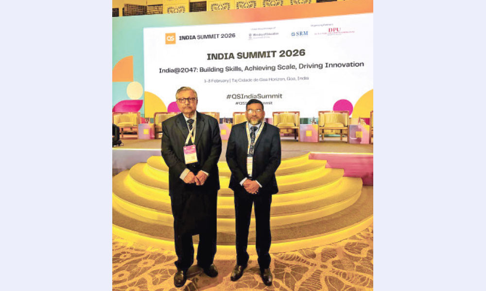 গোয়ায় কিউএস ইন্ডিয়া সামিটে এআইইউবি