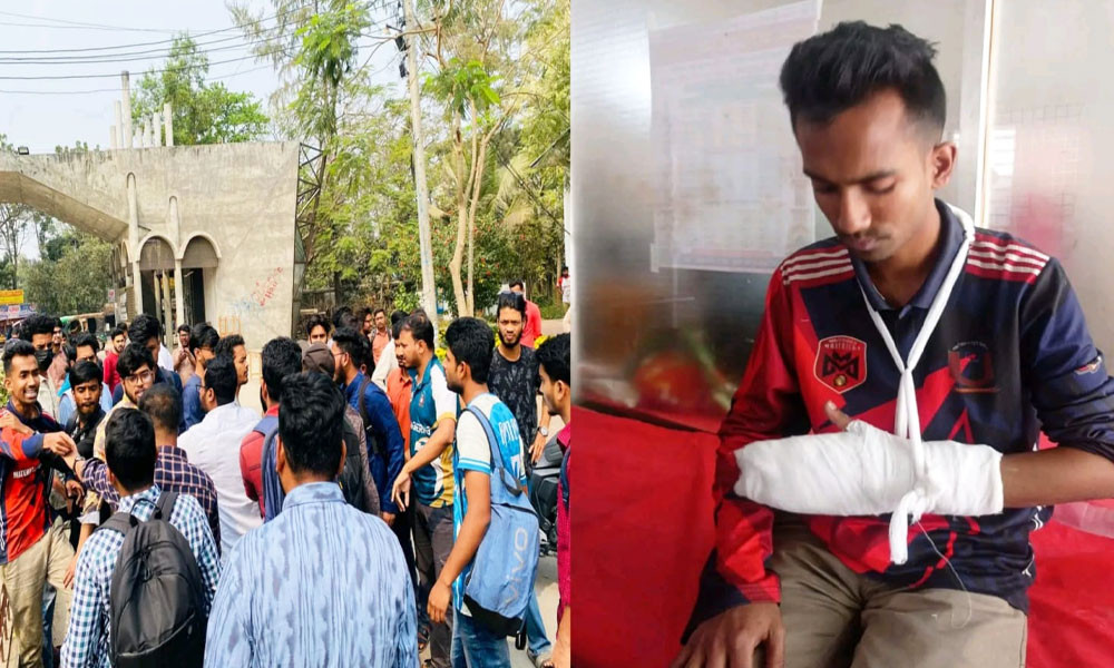 পাবিপ্রবিতে ছাত্রদলের দুই পক্ষের সংঘর্ষ, আহত ১