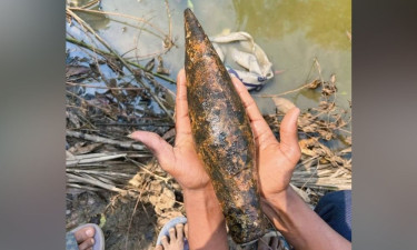 শ্রীমঙ্গলে ১৯৭১ সালের অবিস্ফোরিত মর্টার শেল উদ্ধার