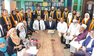 বিনা প্রতিদ্বন্দ্বিতায় চাঁদপুর আইনজীবী সমিতির বিএনপি প্যানেল বিজয়ী