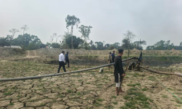 আখাউড়ায় অবৈধ মাটি উত্তোলন, ২ জনের কারাদণ্ড