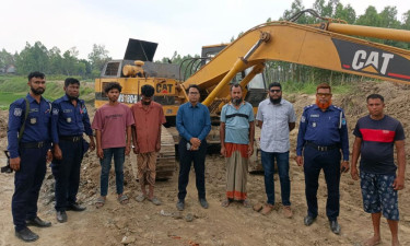 কালিয়াকৈরে ফসলি জমির মাটি কাটার দায়ে ব্যবসায়ীকে জরিমানা, ২ জনের কারাদণ্ড