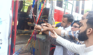 আনোয়ারায় ঈদ উপলক্ষে এনসিপির ফ্রি বাস সার্ভিস চালু