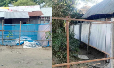 চান্দিনায় পারিবারিক দ্বন্দ্বে চলাচলে বাধা, ভোগান্তিতে দুই পরিবার