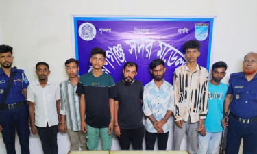 নারায়ণগঞ্জে ডাকাতির প্রস্তুতিকালে গ্রেপ্তার ৭
