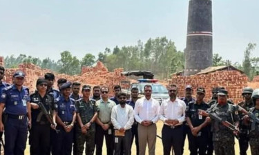 চন্দনাইশে ৫ অবৈধ ইটভাটাকে ২০ লাখ টাকা জরিমানা