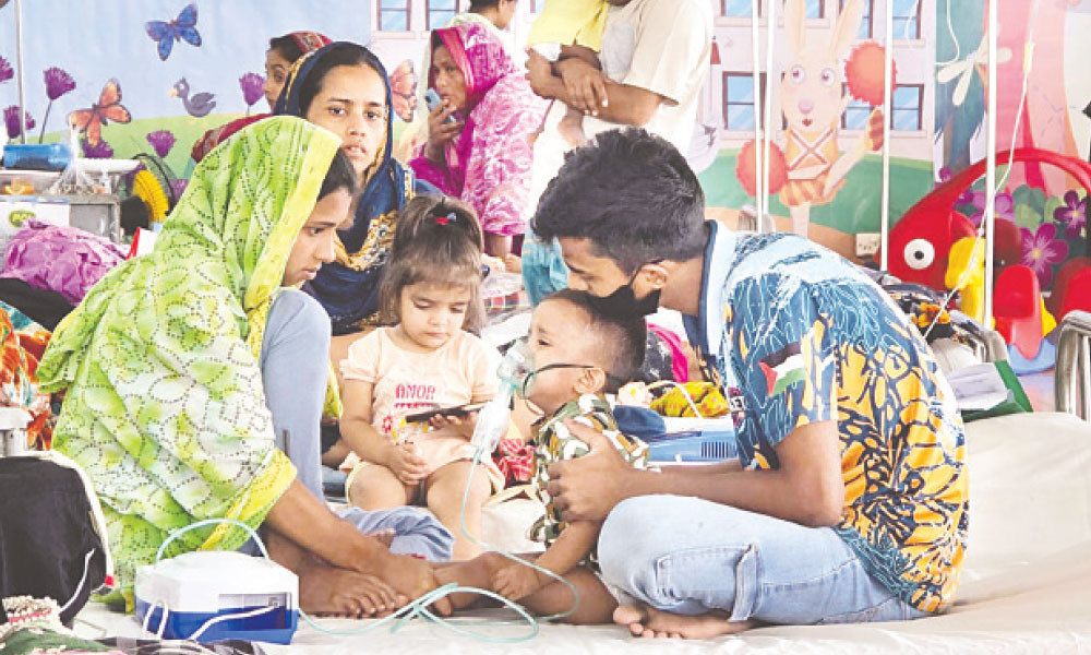 হামে শিশুমৃত্যু ১০০ ছাড়াল