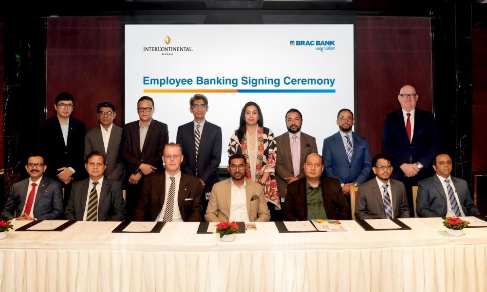 ইন্টারকন্টিনেন্টালের কর্মীদের এমপ্লয়ি ব্যাংকিং সুবিধা দেবে ব্র্যাক ব্যাংক