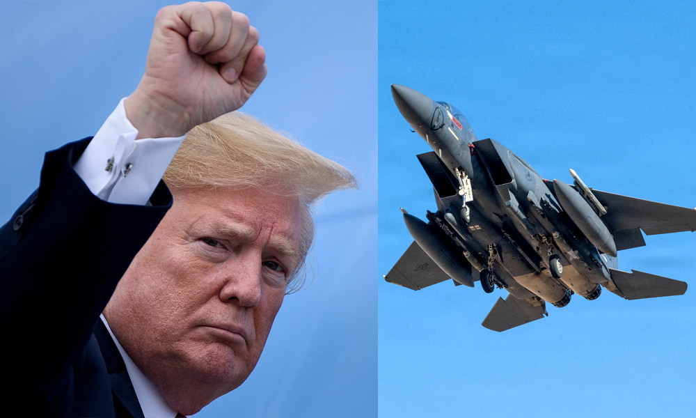 নিখোঁজ পাইলটকে উদ্ধারের বর্ণনা দিলেন ট্রাম্প নিজেই