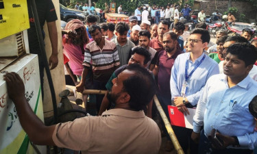 পরিমাপে কম তেল দেওয়ার দায়ে ফিলিং স্টেশন মালিককে জরিমানা