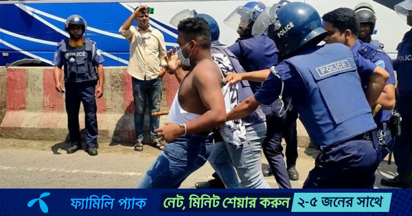 ঢাকা-চট্টগ্রাম মহাসড়ক অবরোধ শ্রমিকদের, ২০ কিলোমিটার যানজট