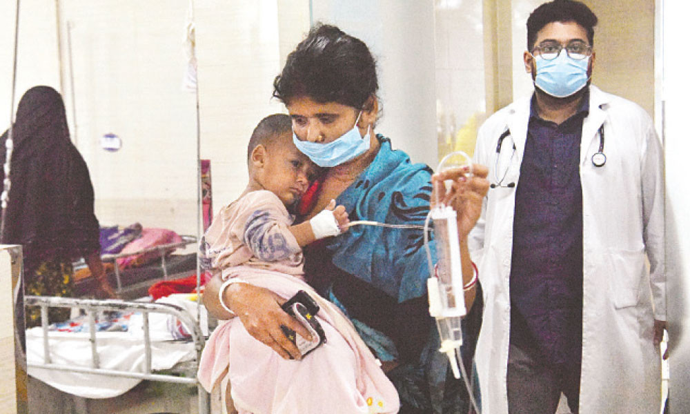 হামে আরো ১০ শিশুর মৃত্যু